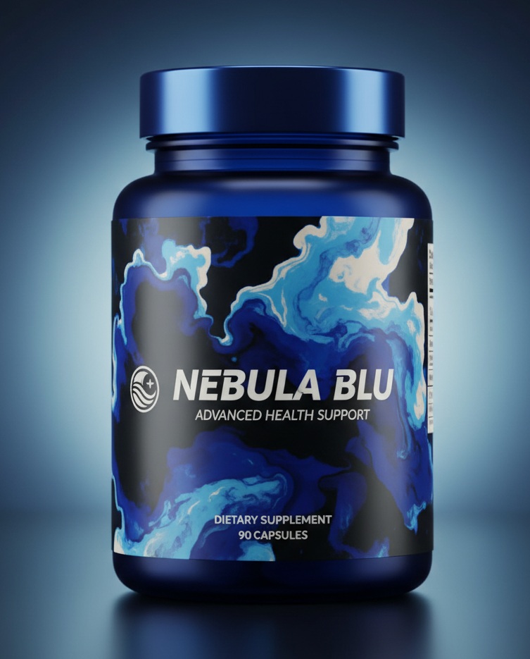 NEBULA BLU daily supplement bottle